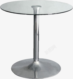 钢化膜玻璃玻璃高脚桌高清图片