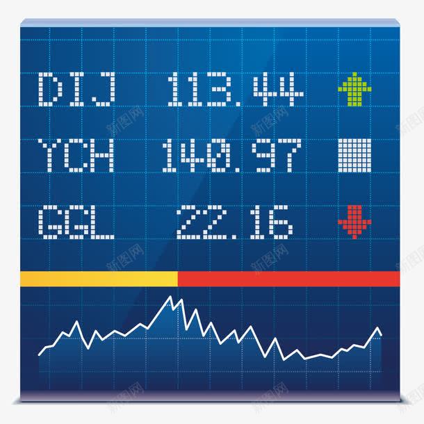 金融走势图png免抠素材_新图网 https://ixintu.com 外汇 汇率 股票分析 银行
