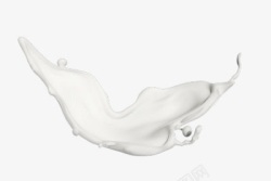 白色乳液倒出的牛奶高清图片