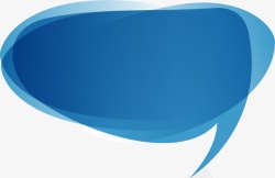 浮动对话框创意梦幻色彩对话框科技蓝高清图片