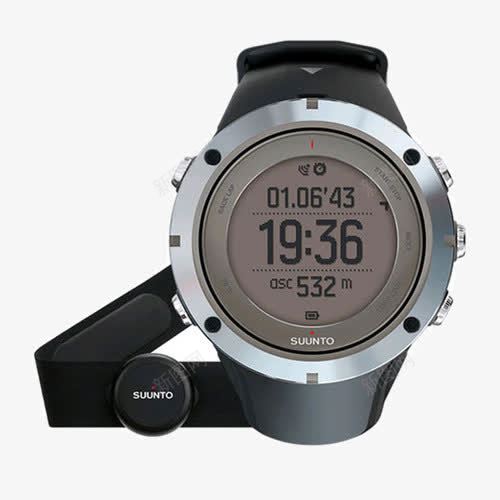 颂拓巅峰全功能系列手表png免抠素材_新图网 https://ixintu.com GPS导航定位 suunto 产品实物 名牌手表 大牌手表 心率 户外运动 拓野3 腕表 蓝宝石