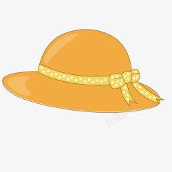 童装矢量款式图黄色帽子高清图片