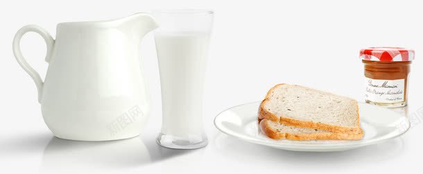 牛奶土司早餐png免抠素材_新图网 https://ixintu.com 健康 土司 早点 早餐 暖饮 果酱 热牛奶 热饮 牛奶 牛奶杯 玻璃杯 碟子 营养 面包 食物