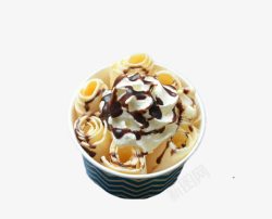 鍐版縺鍑炒酸奶冰淇淋高清图片