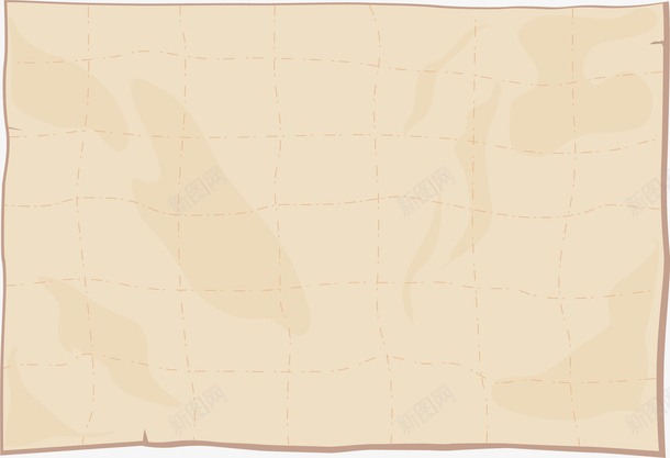 米黄色简约地图边框纹理png免抠素材_新图网 https://ixintu.com 免抠PNG 地图 简约 米黄色 边框纹理