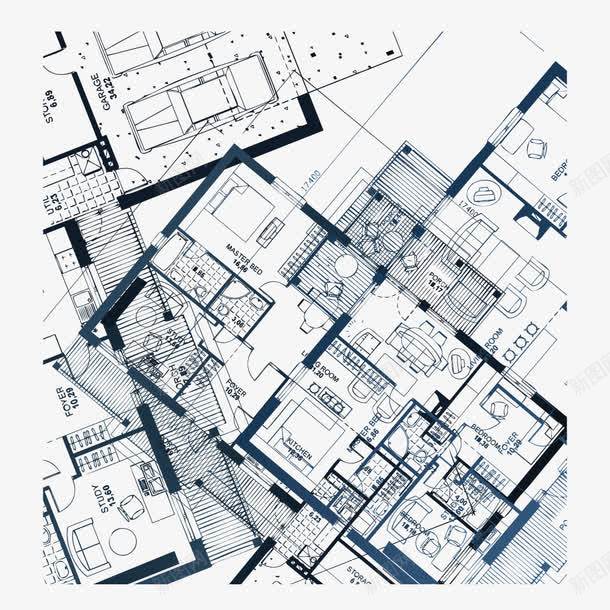 平面施工楼层图png免抠素材_新图网 https://ixintu.com 平面图 建筑 施工 楼层图