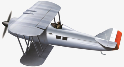 滑翔机运输飞机插画高清图片
