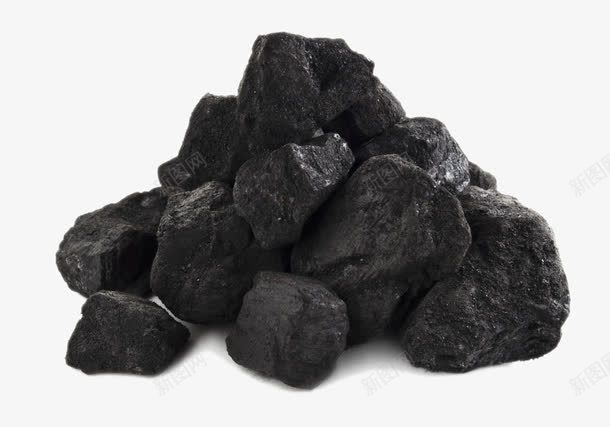 黑色的煤炭png免抠素材_新图网 https://ixintu.com 煤炭 矿业 资源 黑色