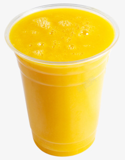 黄色芒果汁香浓芒果汁实物饮料高清图片