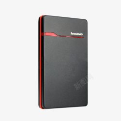黑色硬盘联想红黑色移动硬盘高清图片