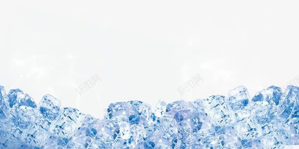 冰块png免抠素材_新图网 https://ixintu.com 冰 冰冻 冰块 蓝色