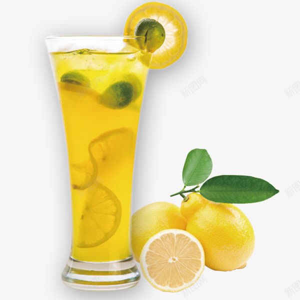 果汁png免抠素材_新图网 https://ixintu.com 奶茶 果汁 柠檬