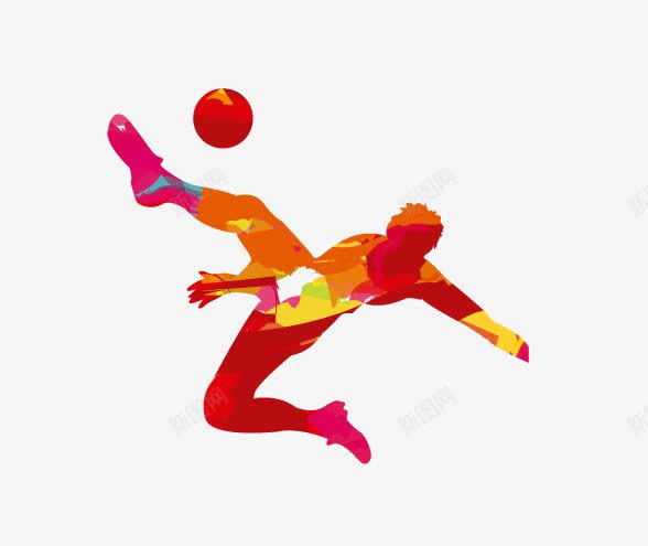 踢足球的红色人物png免抠素材_新图网 https://ixintu.com png图片 人物 体育 免费png 免费png素材 红色人物 踢球 运动