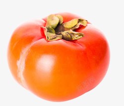 成熟的柿子素材