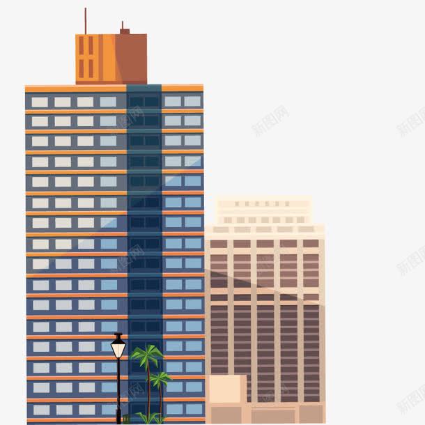 建筑房子png免抠素材_新图网 https://ixintu.com 城市建筑 房地产 手绘 楼房 模型 高楼