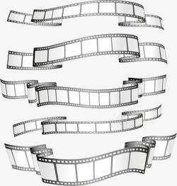 底片动感胶片背景矢量图高清图片