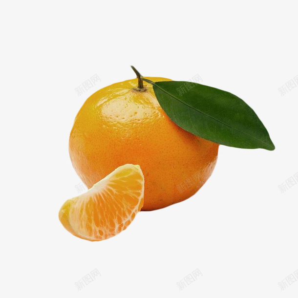 吃的水果橘子png免抠素材_新图网 https://ixintu.com 一瓣橘子 单个橘子 橘子 正面 水果