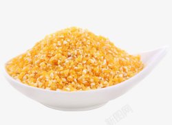 小玉米碴金黄色食品高清图片