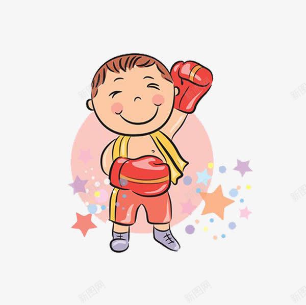 拳击手男孩png免抠素材_新图网 https://ixintu.com 拳击 擂台 比赛 竞赛