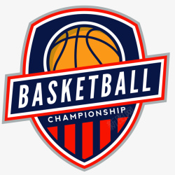 篮球团队盾形logo设计篮球团队盾形logo矢量图图标高清图片