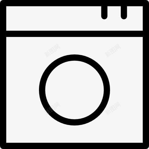 洗衣店的标志图标png_新图网 https://ixintu.com 标志 洗衣房 洗衣机