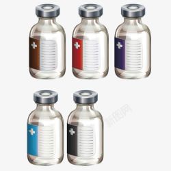 霉素注射瓶子高清图片