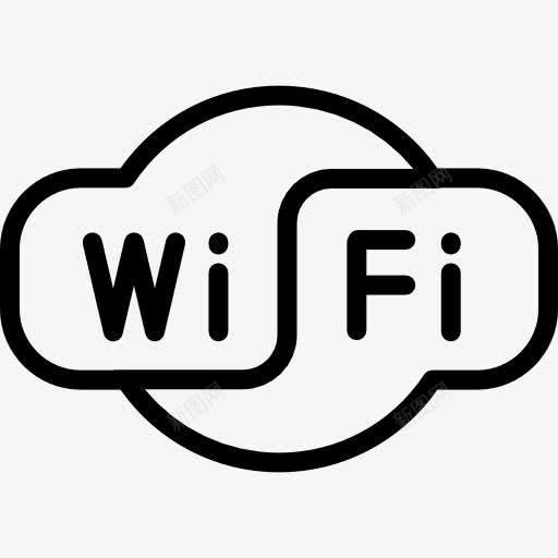 WiFi图标png_新图网 https://ixintu.com WIFI图案 互联网 多媒体 接口 无线WIFI 标志 电子 计算机技术 连接