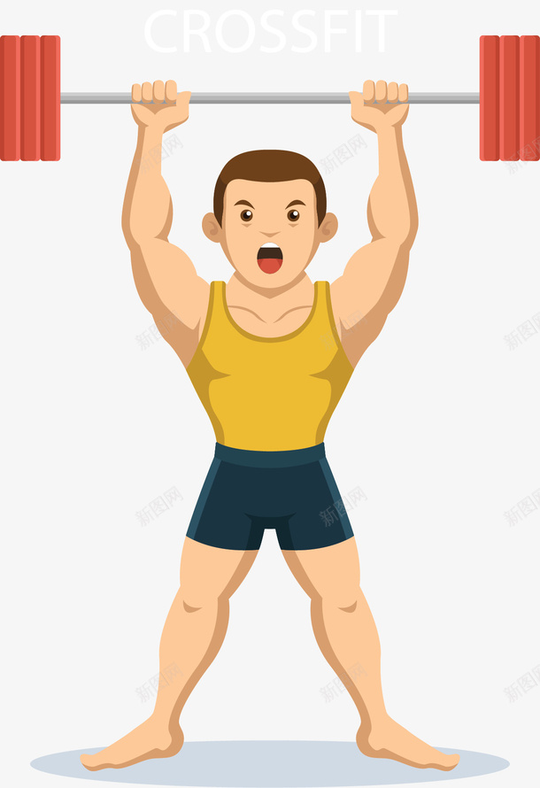 举重锻炼的肌肉男人png免抠素材_新图网 https://ixintu.com 健身教练 健身的人 强壮肌肉男 男性躯体 矢量png 肌肉男 肌肉男人 锻炼身体