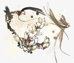 木棉花手绘梦幻花朵高清图片