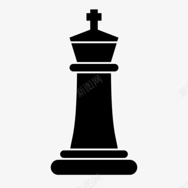 战斗将军国际象棋图游戏国王国际图标图标