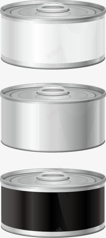 罐头包装png免抠素材_新图网 https://ixintu.com 包装素材 易拉环 罐头盒子 金属 食品包装