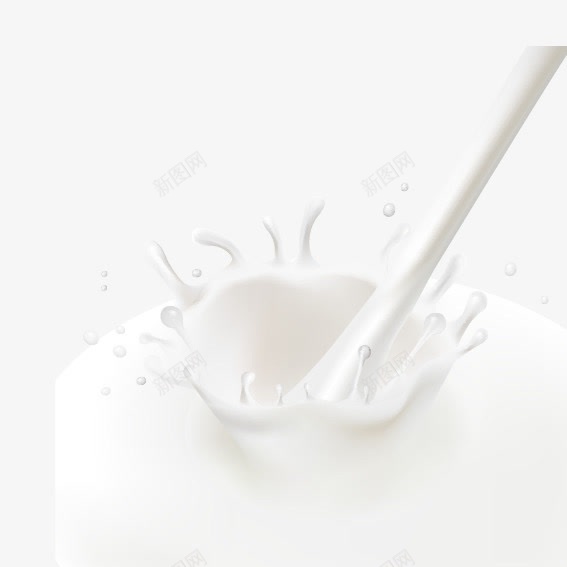 牛奶矢量图ai免抠素材_新图网 https://ixintu.com 奶饮品 牛奶汁 纯牛奶 鲜奶 矢量图