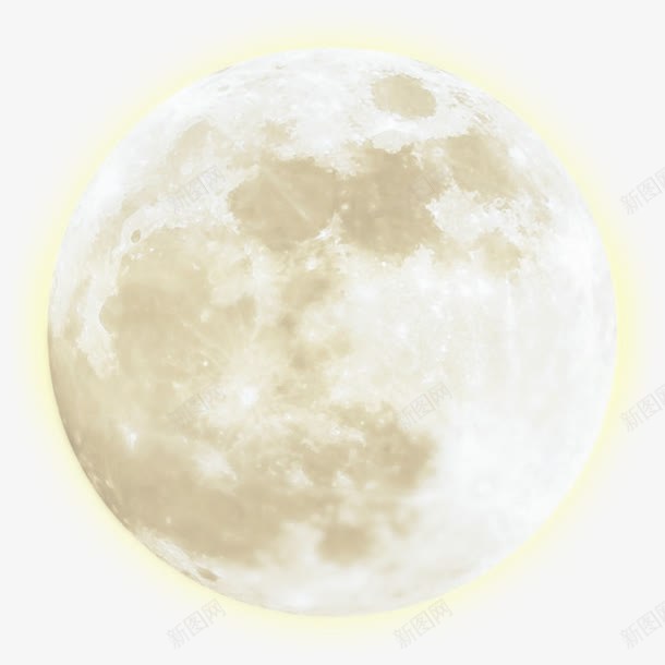 月球月亮发光png免抠素材_新图网 https://ixintu.com 发光 月亮 月球