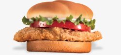 汉堡包三明治烤鸡腿堡高清图片