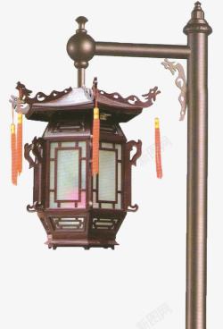 红木吊灯中国风红木吊灯高清图片