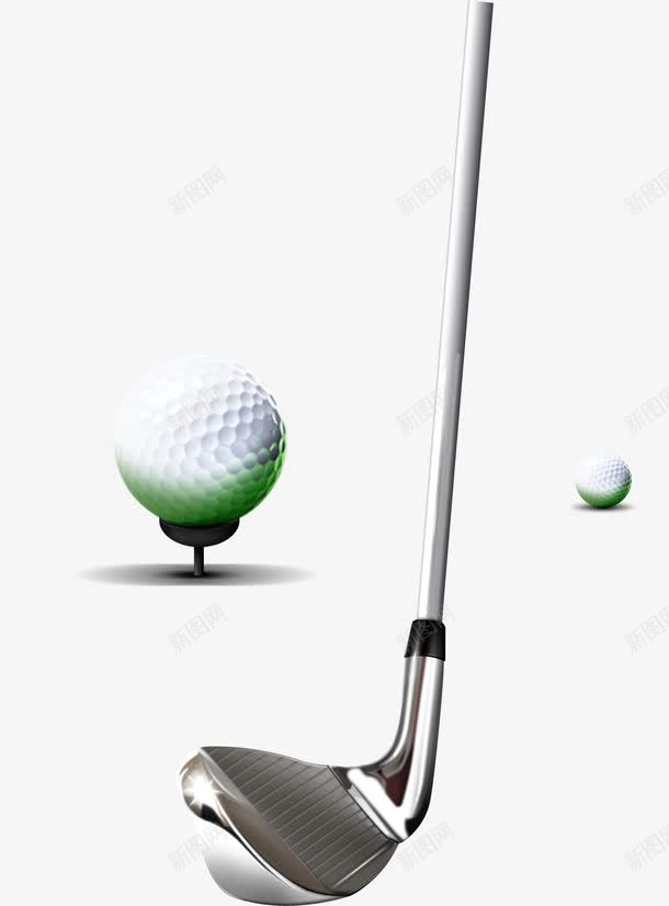 高尔夫球png免抠素材_新图网 https://ixintu.com 圆形 底座 手绘 白色 简图 高尔夫球 高尔夫球杆
