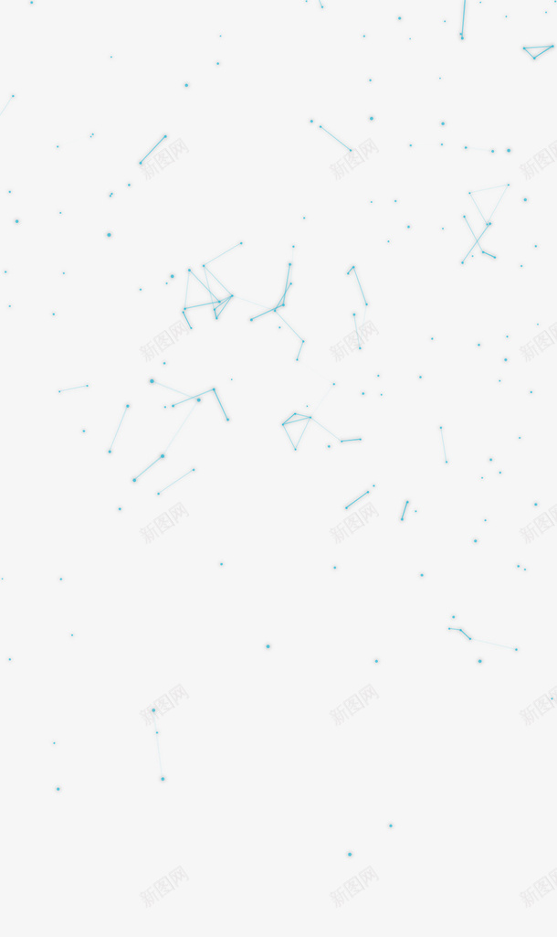 点线面科技元素png免抠素材_新图网 https://ixintu.com 元素 星空 点线面 科技