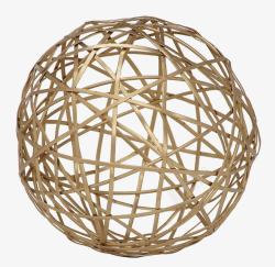 金属铜丝镂空球形工艺品素材