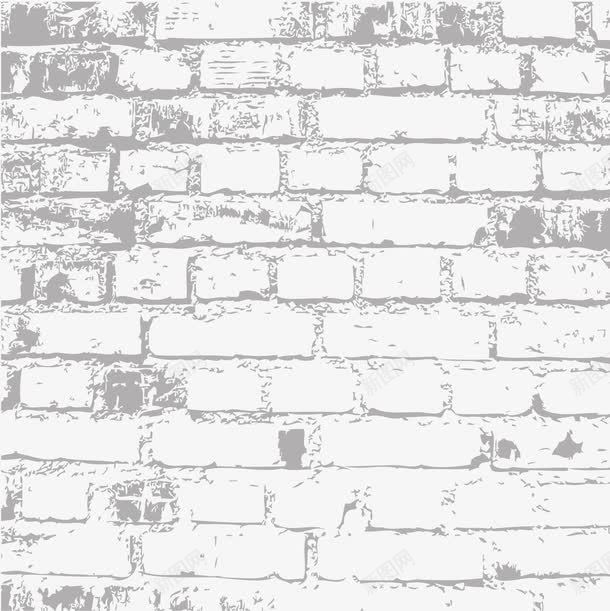 透明砖墙纹理png免抠素材_新图网 https://ixintu.com 白色 砖墙 纹理 透明