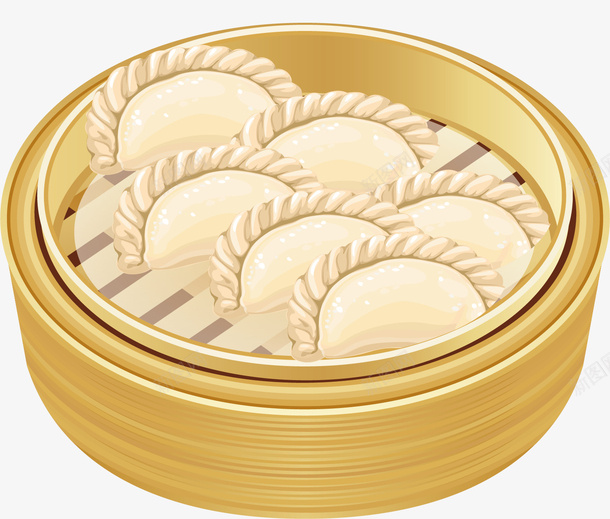 卡通蒸饺矢量图ai免抠素材_新图网 https://ixintu.com AI免抠图矢量 平面设计 牛肉蒸饺 牛肉馅 牛肉馅饺子 矢量图 蒸笼设计 蒸饺设计 饺子平面设计