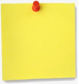 黄色卡通图钉纸张可爱png免抠素材_新图网 https://ixintu.com 卡通 可爱 图钉 纸张 黄色