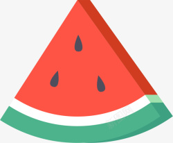 西瓜切块夏季水果三角形西瓜高清图片