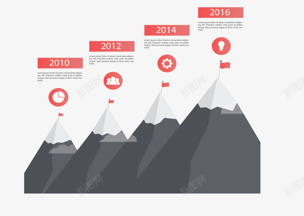 攀登高峰时间轴图表png免抠素材_新图网 https://ixintu.com 信息图表 攀登高峰 时间轴 时间轴图表 矢量png 高峰