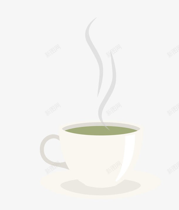 冒烟的咖啡png免抠素材_新图网 https://ixintu.com PNG图形 咖啡 咖啡杯 杯子 水杯 盘子 碟子 装饰