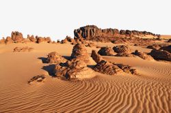 库布齐沙漠景点撒哈拉沙漠风景图高清图片