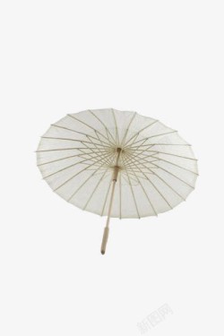 白色油纸伞伞高清图片