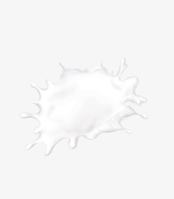 牛奶手绘手绘牛奶水滴高清图片
