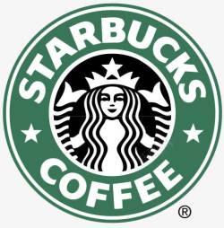 咖啡店logo星巴克标志图标高清图片