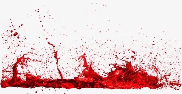 红色颜料泼洒在地上png免抠素材_新图网 https://ixintu.com 地上 泼洒 红色 颜料