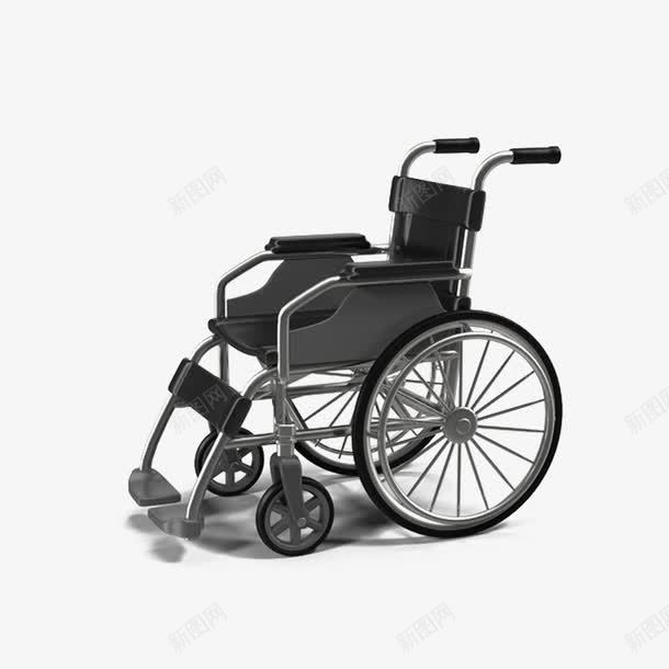 残疾人轮椅车png免抠素材_新图网 https://ixintu.com 医用 医疗器械 残疾人 轮椅车